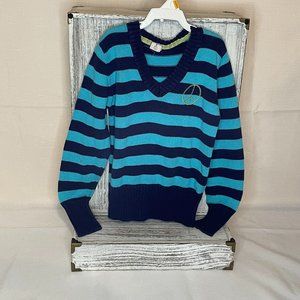 Justice Vintage Youth Girls Size 6-7 Small Peace Sweater